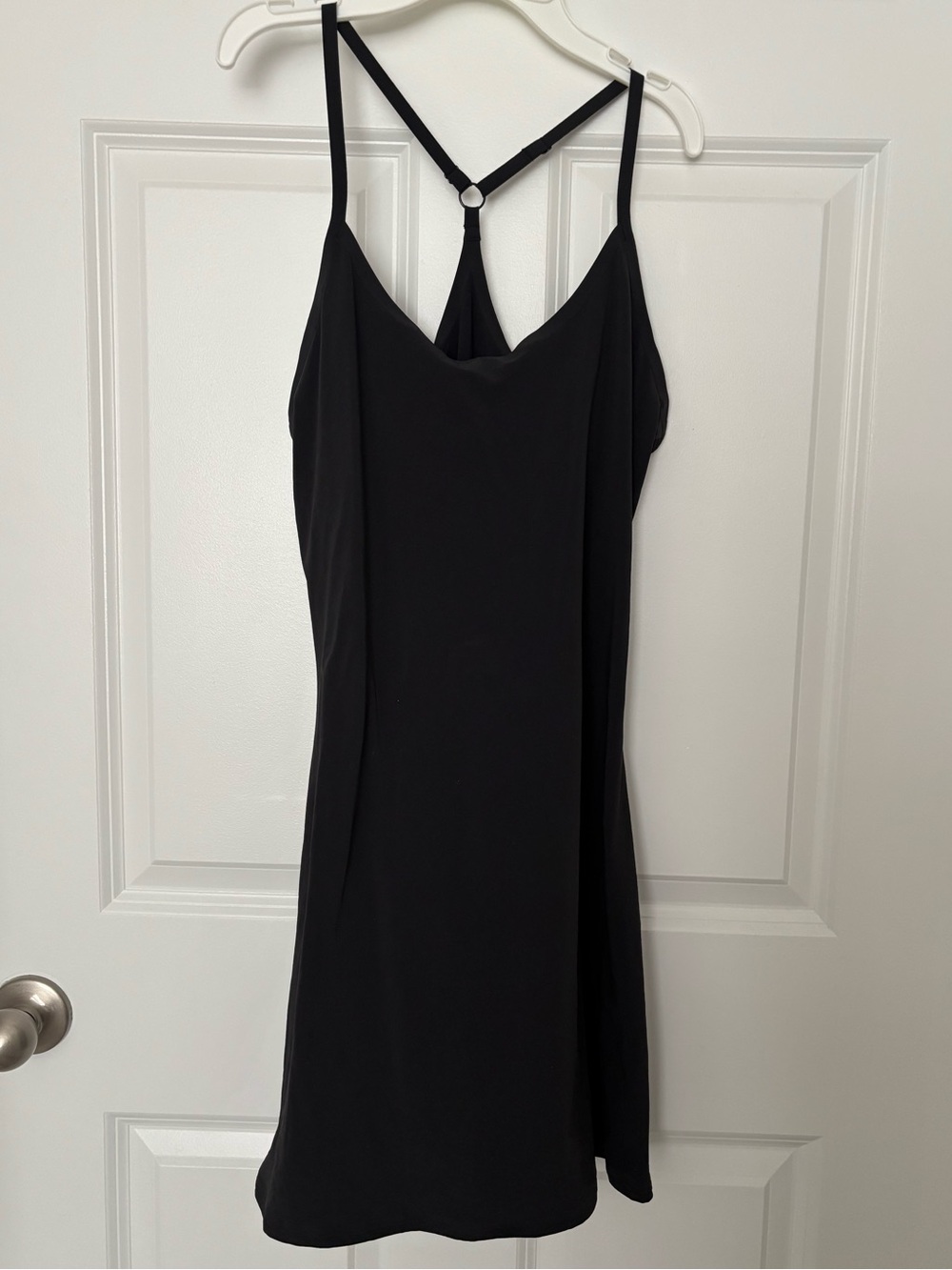Outdoor Voices Black “The Exercise Dress” with Racerback